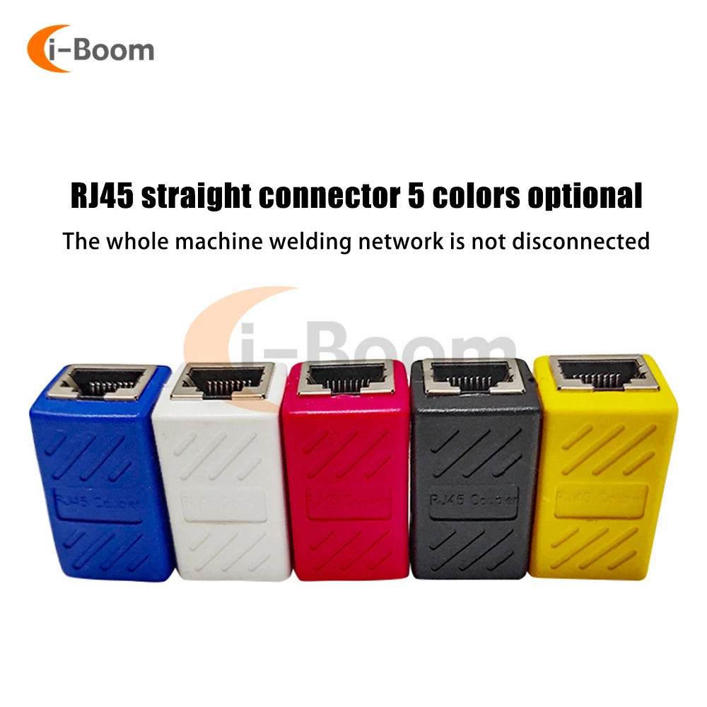 RJ45 Connector PVC Network Extender Ethernet Kabel RJ45 Extender Adapter Gigabit Interface Female To Female Network Connector
RJ45 Connector PVC Network Extender Ethernet Kabel RJ45 Extender Adapter Gigabit Interface Female To Female Network Connector