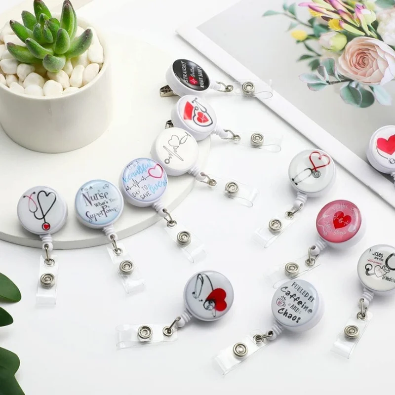 Doctor Nurse Retractable Badge Reel ID Name Card Display Tag Exhibition Name Card ID Card Chest Office Hospital Supplies
Doctor Nurse Retractable Badge Reel ID Name Card Display Tag Exhibition Name Card ID Card Chest Office Hospital Supplies