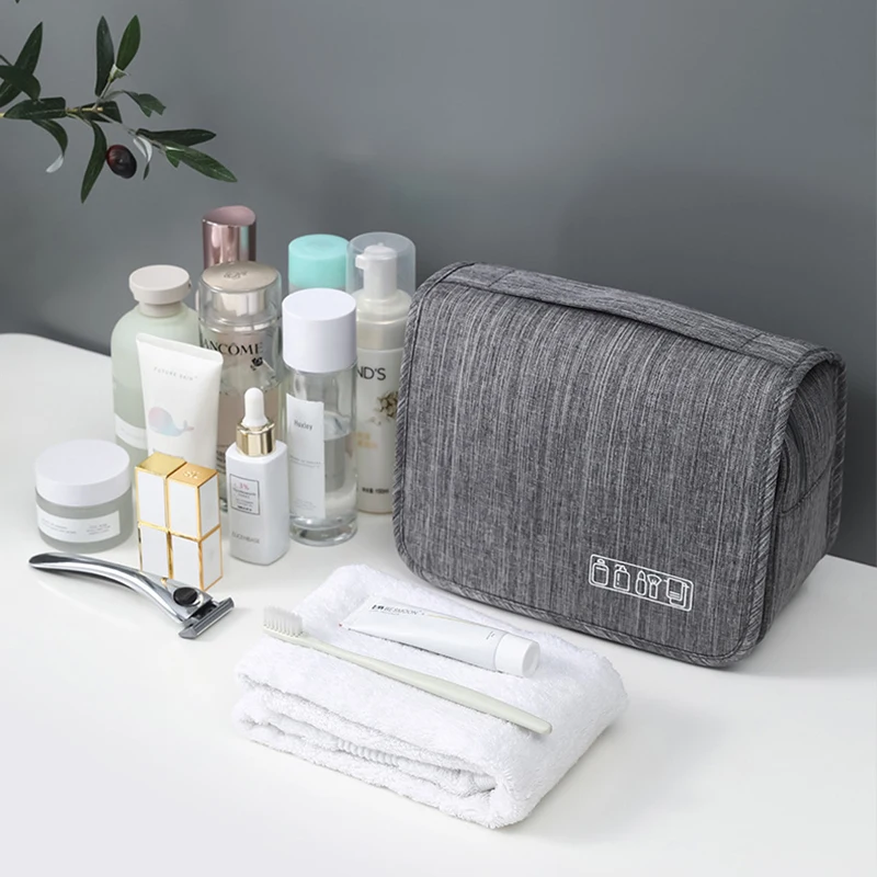 Fahion Travel Makeup Bags Women Waterproof Cosmetic Bag Toiletries Organizer Hanging Dry and Wet Separation Girl Storage Handbag
Fahion Travel Makeup Bags Women Waterproof Cosmetic Bag Toiletries Organizer Hanging Dry and Wet Separation Girl Storage Handbag