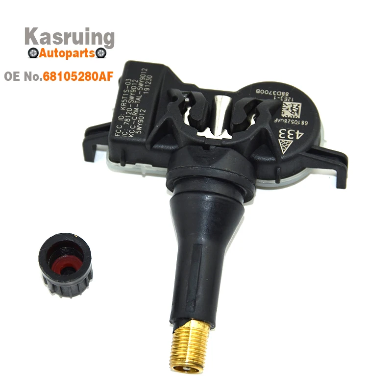 High Quality 68105280AF TPMS 433MHz Tire Pressure Sensor For Jeep Chrysler Dodge 68313387AB 68252493AB 68193586AA
High Quality 68105280AF TPMS 433MHz Tire Pressure Sensor For Jeep Chrysler Dodge 68313387AB 68252493AB 68193586AA