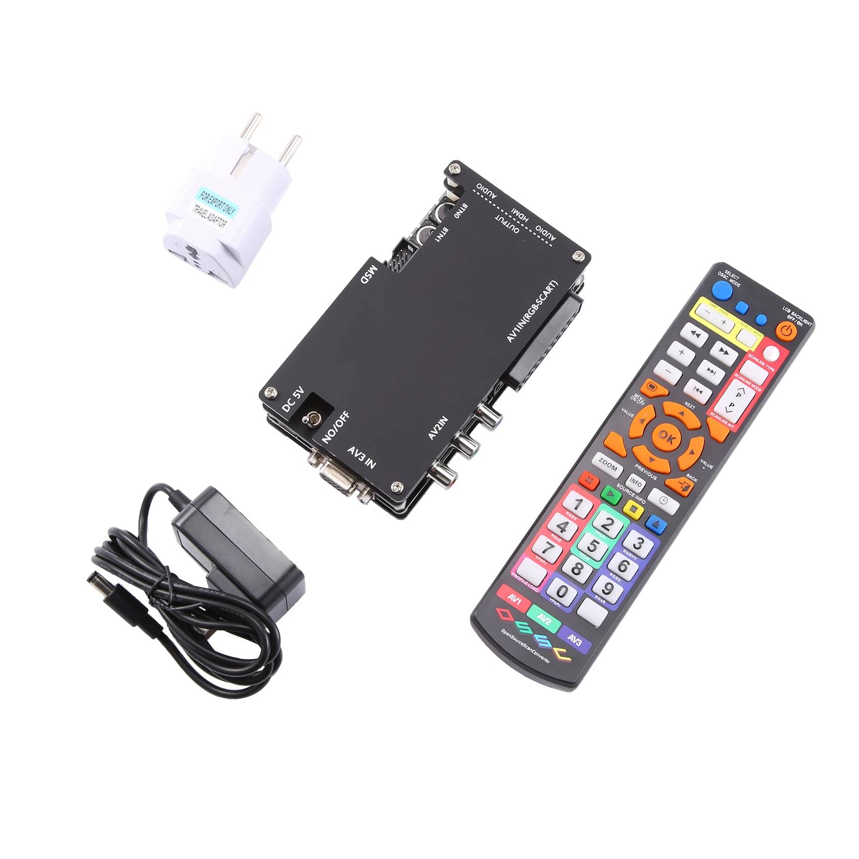 Top Deals OSSC HDMI Converter Kit for Retro Game Consoles PS1 2 Sega Atari Nintendo,US Plug Add EU Adapter
Top Deals OSSC HDMI Converter Kit for Retro Game Consoles PS1 2 Sega Atari Nintendo,US Plug Add EU Adapter