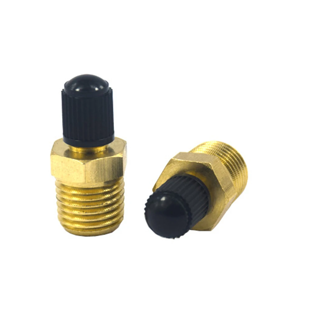 2PCS Tire Valve Core 1/4in Brass Rubber Inflatable Rubber Tank Filling Valve 1.18x0.59x0.59" For Car&Motorcycle
2PCS Tire Valve Core 1/4in Brass Rubber Inflatable Rubber Tank Filling Valve 1.18x0.59x0.59" For Car&Motorcycle