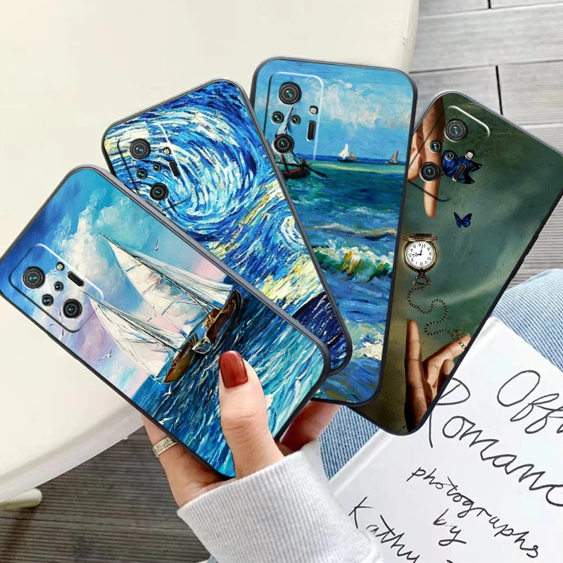 Vintage Landscape Oil Painting Phone Case For Xiaomi Redmi Note 10 10X 10T 10S 9 9T 9A 9C 9S 9 Pro Silicone Cover Coque Funda
Vintage Landscape Oil Painting Phone Case For Xiaomi Redmi Note 10 10X 10T 10S 9 9T 9A 9C 9S 9 Pro Silicone Cover Coque Funda