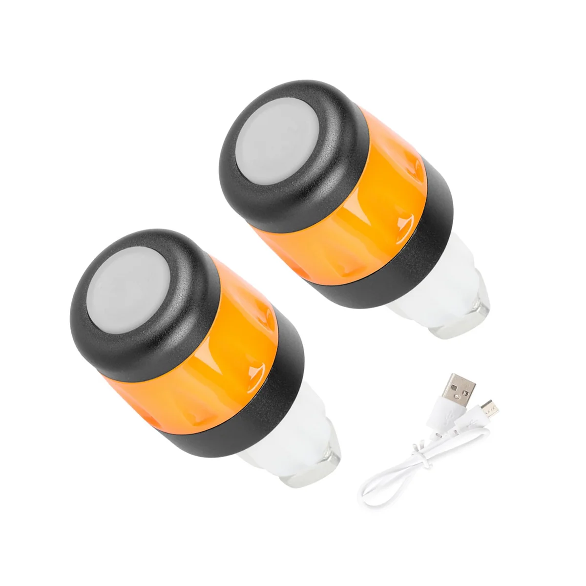 2Pcs Electric Scooter Handlebar Lights LED Warning Light Handlebar End Plugs Waterproof Turn Signal Lights Black+Orange
2Pcs Electric Scooter Handlebar Lights LED Warning Light Handlebar End Plugs Waterproof Turn Signal Lights Black+Orange