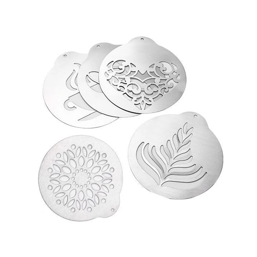 5 Barista Stencils Cappuccino Templates Barista Template Cake Stencil Molds Latte Stencils Round Stencil Template
5 Barista Stencils Cappuccino Templates Barista Template Cake Stencil Molds Latte Stencils Round Stencil Template