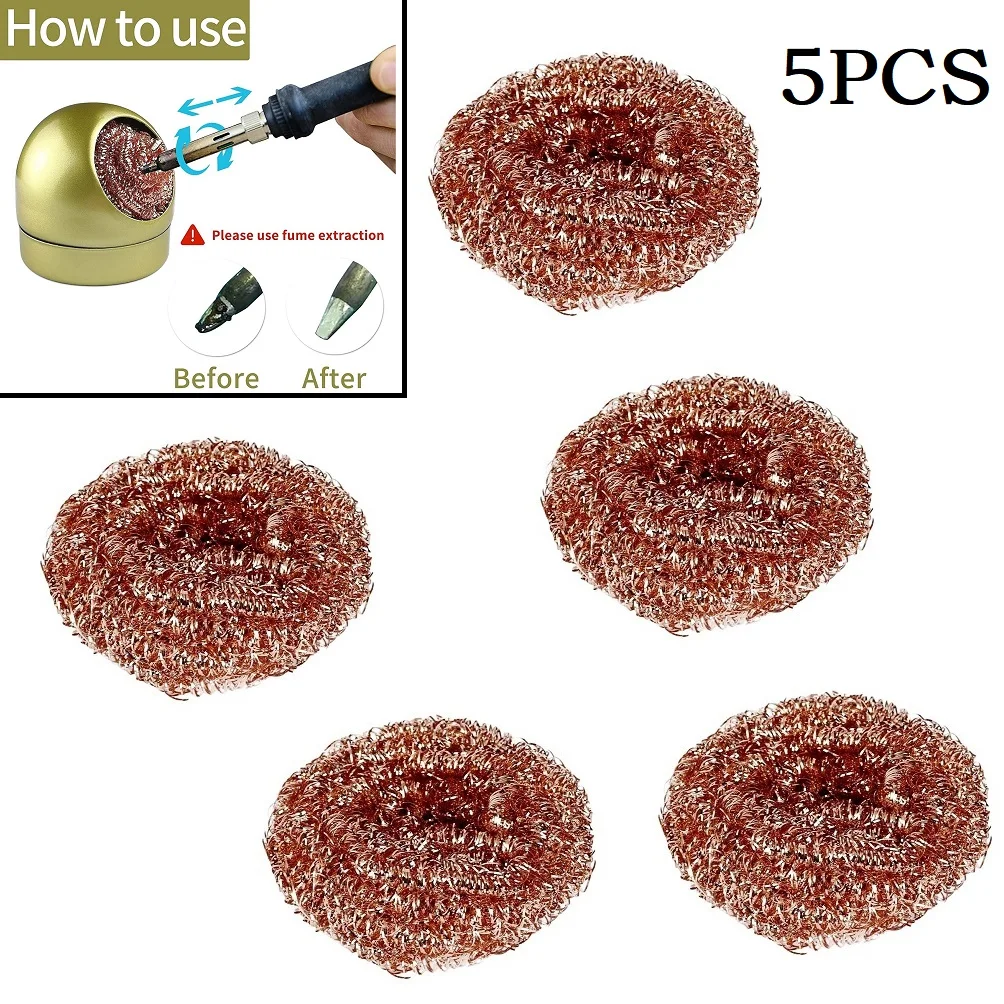 Durable Copper Wire Cleaning Ball Mesh Filter Power Tools Removal Welding Wire Cleaner Accessories Desoldering
Durable Copper Wire Cleaning Ball Mesh Filter Power Tools Removal Welding Wire Cleaner Accessories Desoldering