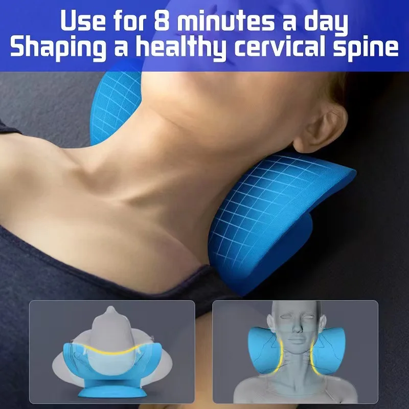 Neck Massage Pillow Neck Shoulder Cervical Chiropractic Traction Device Massage Pillow for Pain Relief Body Neck Massager
Neck Massage Pillow Neck Shoulder Cervical Chiropractic Traction Device Massage Pillow for Pain Relief Body Neck Massager