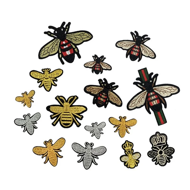 100pcs/lot Luxury Anime Embroidery Patch Gold Bee Stripe Crown Shirt Bag Shoes Clothing Decoration Accessory Craft Diy Applique
100pcs/lot Luxury Anime Embroidery Patch Gold Bee Stripe Crown Shirt Bag Shoes Clothing Decoration Accessory Craft Diy Applique