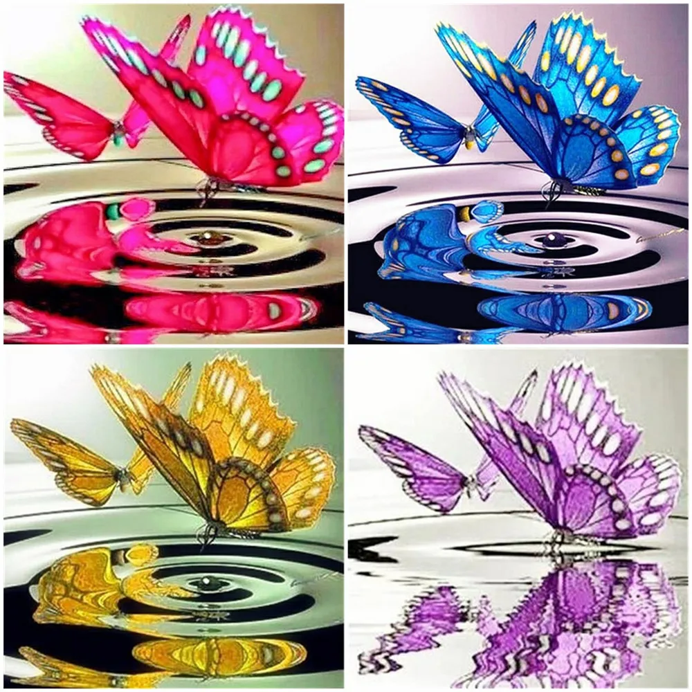 5D Rhinestone Embroidery Butterfly Diamond Painting Cross Stitch Set Hand Inlaid Art Home Room Wall Decoration Art Gift
5D Rhinestone Embroidery Butterfly Diamond Painting Cross Stitch Set Hand Inlaid Art Home Room Wall Decoration Art Gift