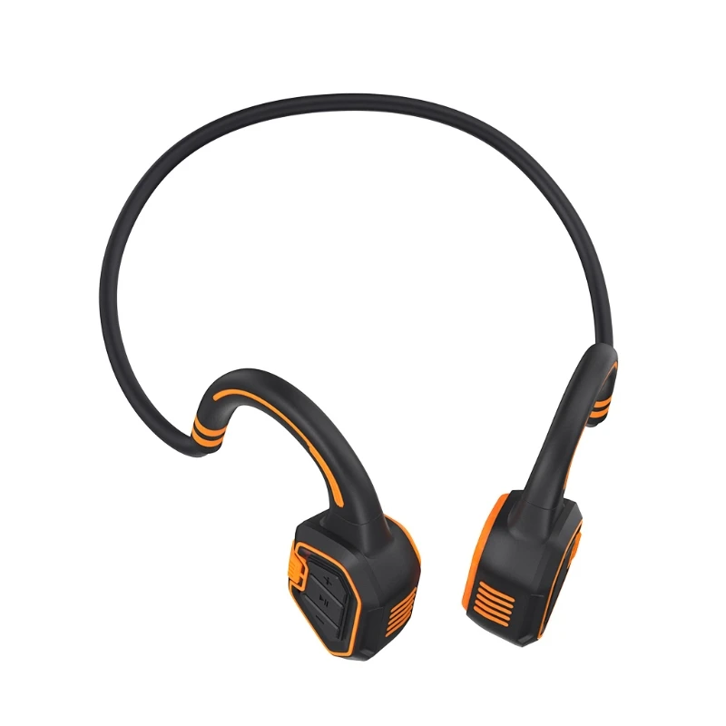 Bone Conduction Bluetooth-compatible Earphones Stable Connect MP3 Player Comfortable to Wear for Sports Running 67JD 
Bone Conduction Bluetooth-compatible Earphones Stable Connect MP3 Player Comfortable to Wear for Sports Running 67JD