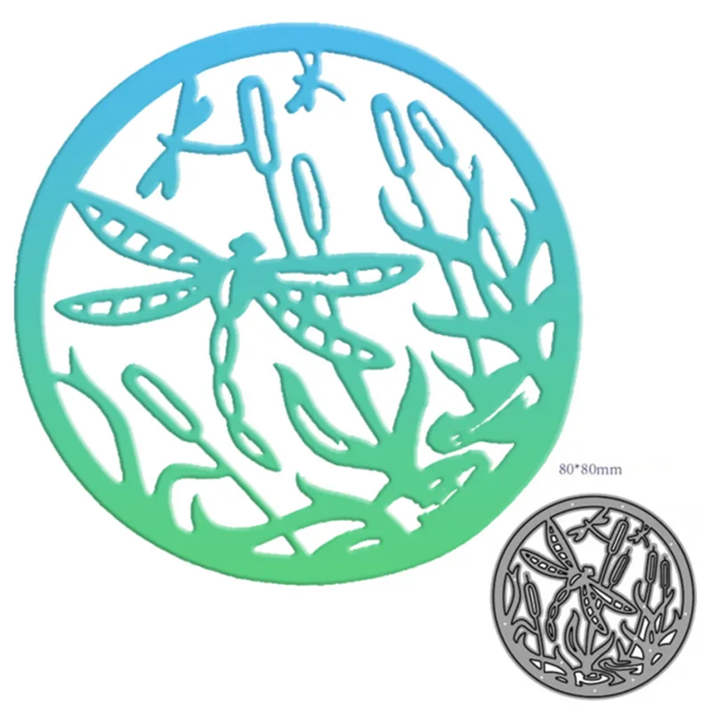 Circular Dragonfly Metal Cut Dies Stencils for Scrapbooking Stamp/Photo Album Decorative Embossing DIY Paper Cards 
Circular Dragonfly Metal Cut Dies Stencils for Scrapbooking Stamp/Photo Album Decorative Embossing DIY Paper Cards
