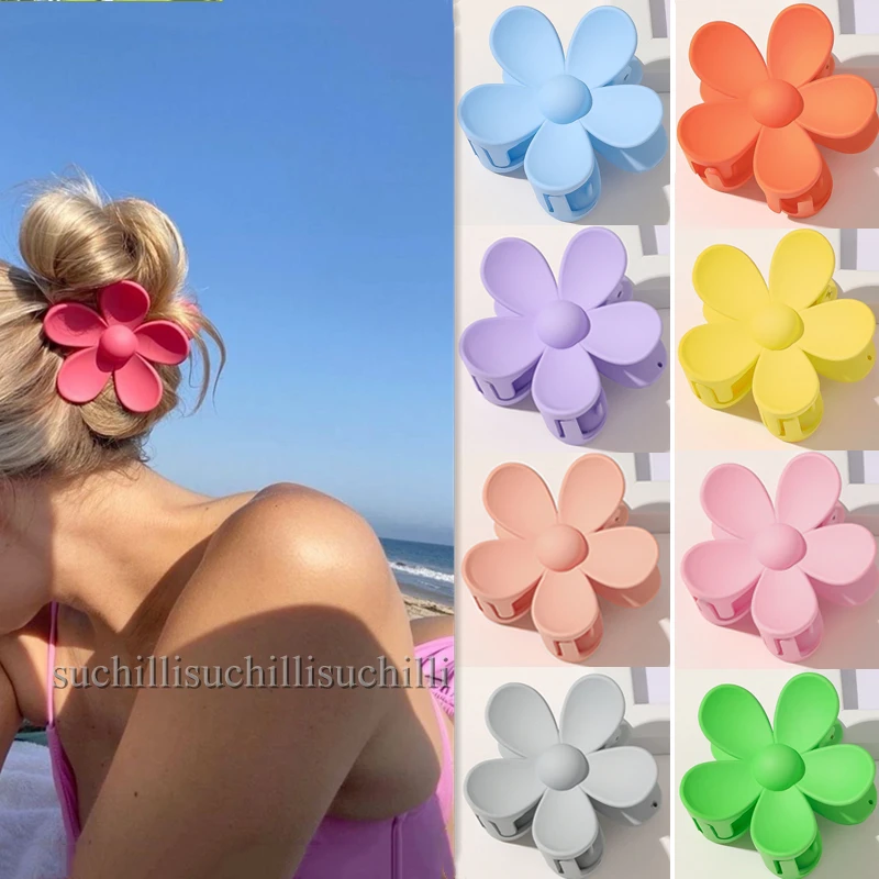 Women Flower Hair Clip Girls Hair Claw Clips Korea Hair Clips Hairpins Crab Barrettes Ponytail Holder Headwear Hair Accessories
Women Flower Hair Clip Girls Hair Claw Clips Korea Hair Clips Hairpins Crab Barrettes Ponytail Holder Headwear Hair Accessories