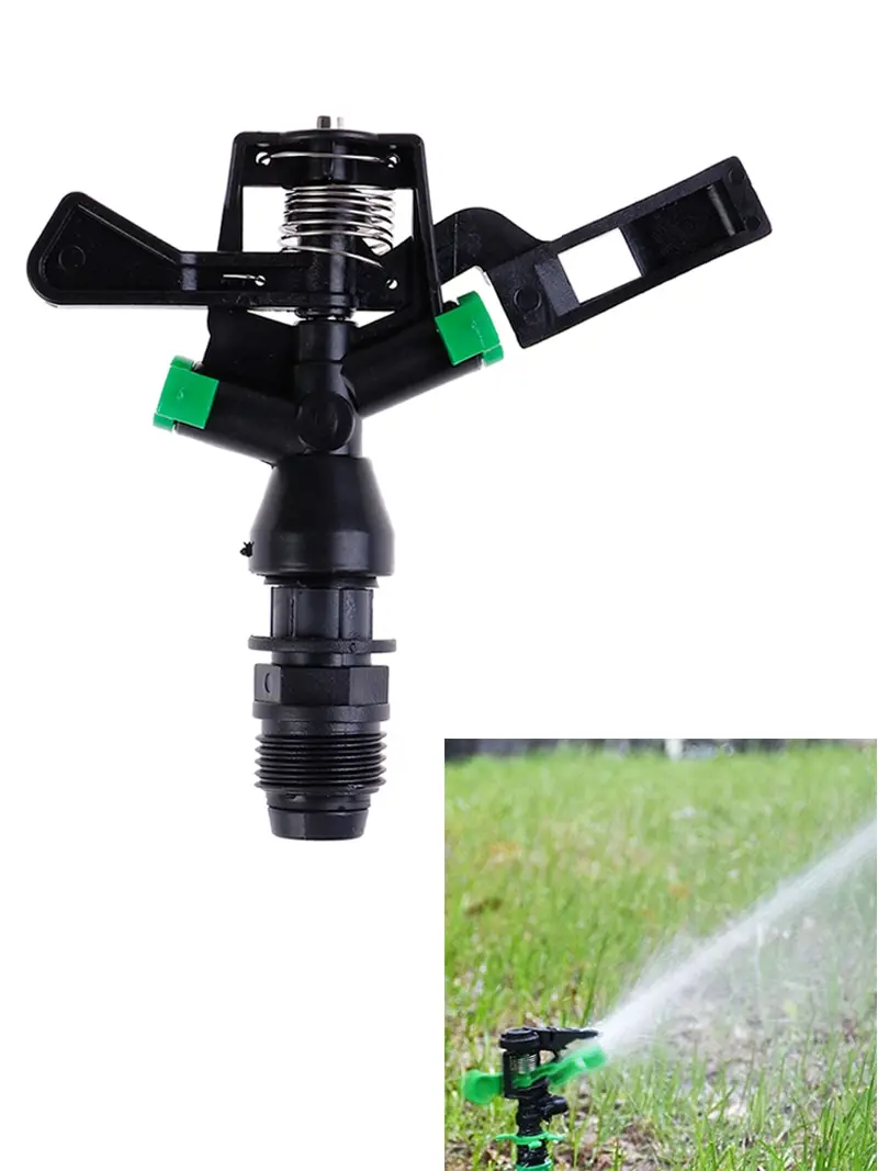 Rotating Jet Sprinkler 360 Degree Rocker Nozzle For Yard Garden and Lawn Agriculture Irrigation Sprinkler Head 1/2" Male Thread
Rotating Jet Sprinkler 360 Degree Rocker Nozzle For Yard Garden and Lawn Agriculture Irrigation Sprinkler Head 1/2" Male Thread