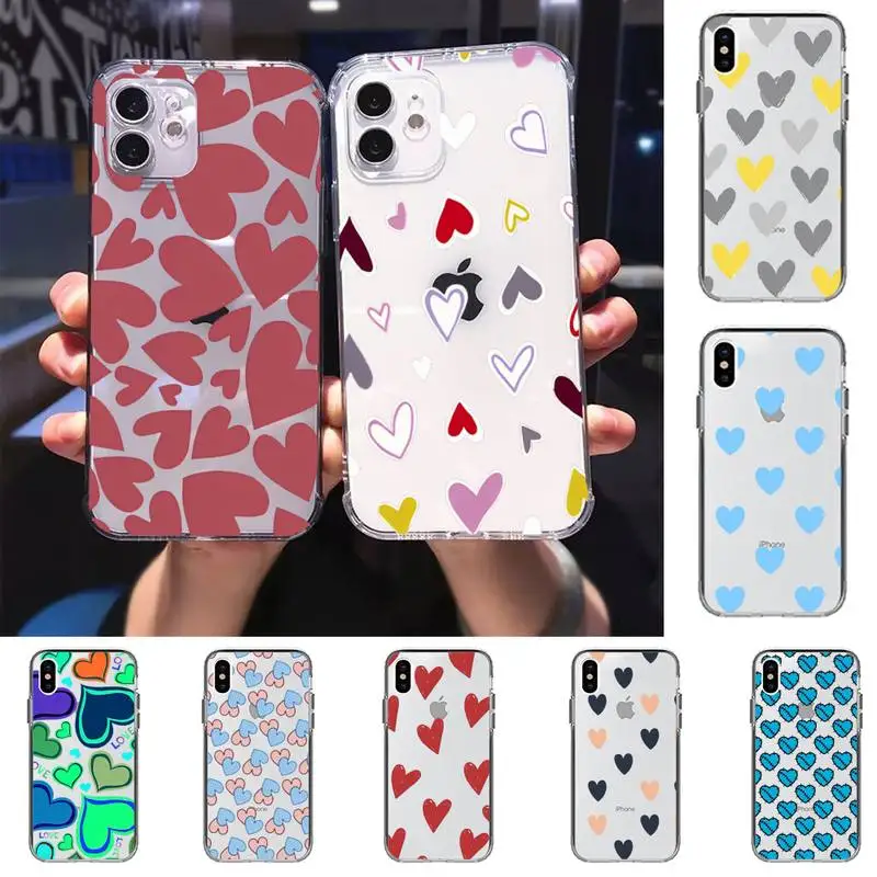 MaiYaCa Aesthetic Love Heart Phone Case For iPhone 11 12 13 14 Mini Pro Max XR X XS TPU Clear Case For 8 7 6 Plus SE 2020
MaiYaCa Aesthetic Love Heart Phone Case For iPhone 11 12 13 14 Mini Pro Max XR X XS TPU Clear Case For 8 7 6 Plus SE 2020
