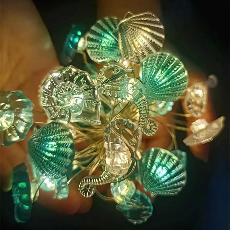 Mermaid Themed Party Decorations 2m 3m Ocean Series Light String Seahorse Shell Seastar Baby Shower Decor Girl Birthday Supplies
Mermaid Themed Party Decorations 2m 3m Ocean Series Light String Seahorse Shell Seastar Baby Shower Decor Girl Birthday Supplies