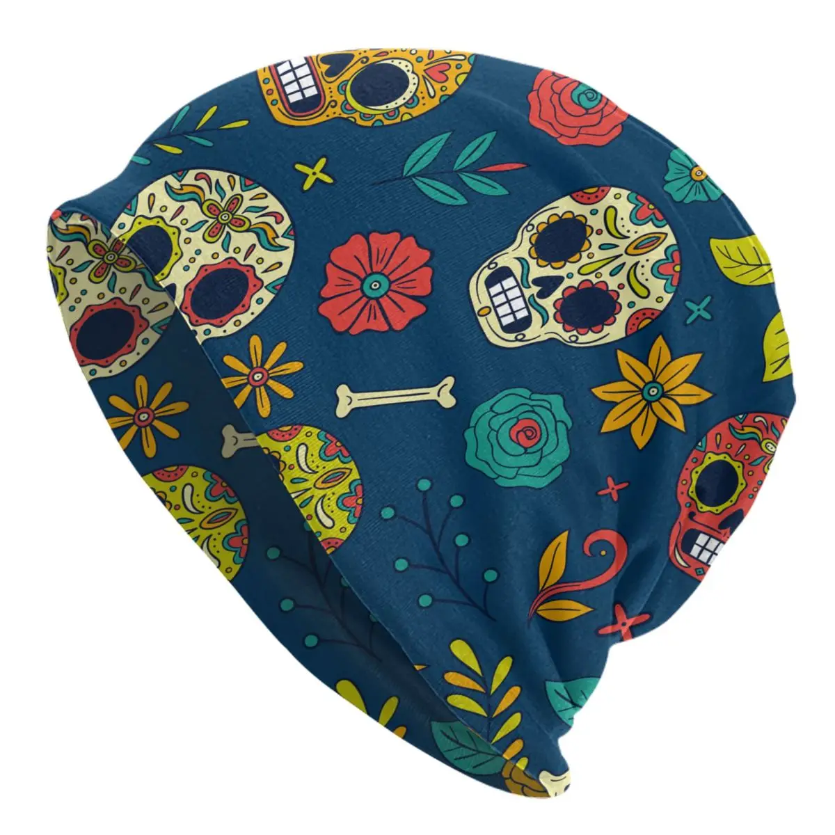 2023 Warm Hat for Women Day Of The Dead Skull And Flowers Stacking Knitted Bonnet Cap Men Hat Hip Hop Beanies
2023 Warm Hat for Women Day Of The Dead Skull And Flowers Stacking Knitted Bonnet Cap Men Hat Hip Hop Beanies