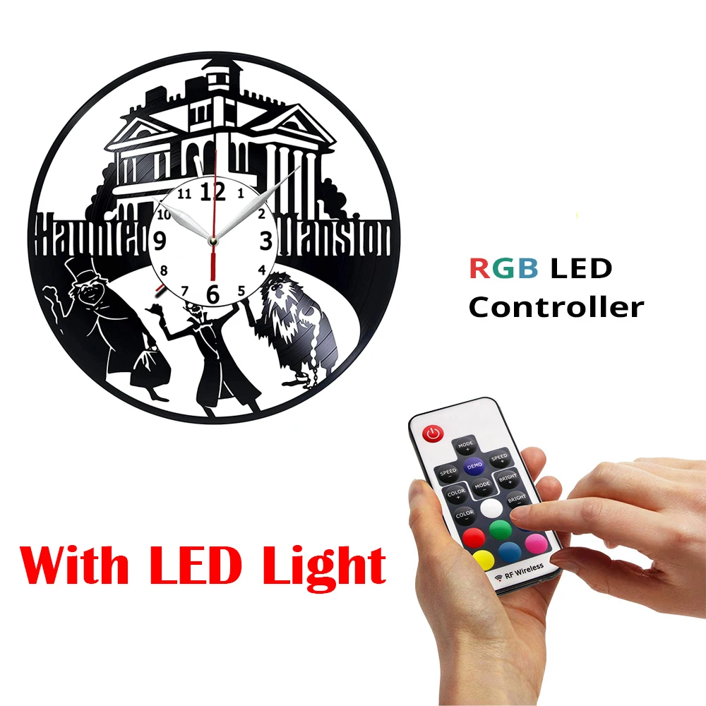 Часы, совместимые с настенными часами с изображением дома с привидениями, сделанные из винила, подарки, идея для дня рождения
Часы, совместимые с настенными часами с изображением дома с привидениями, сделанные из винила, подарки, идея для дня рождения