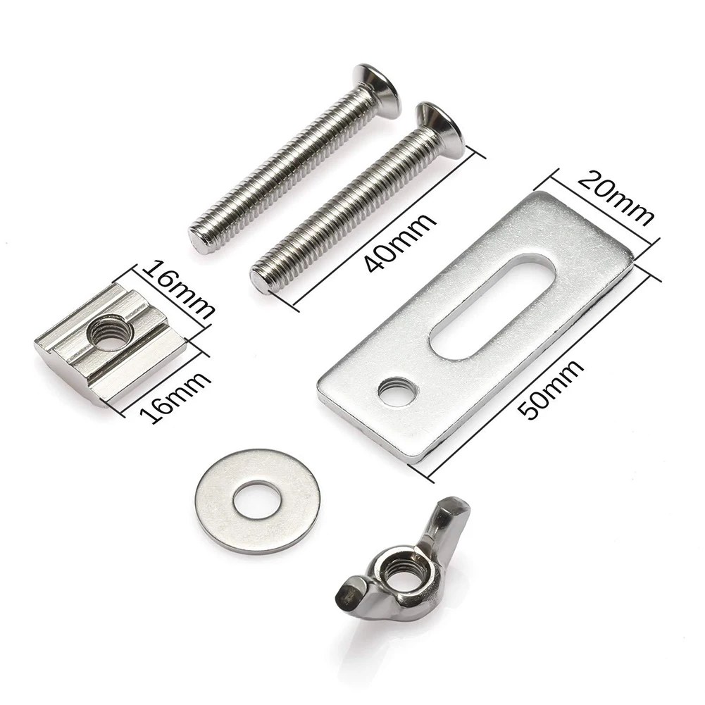 4set T-Track Clamp M6 Hold Down Clamps CNC Router Plywood Engraving Machine Press Plate Woodworking Tool Quick Fixing Fixture
4set T-Track Clamp M6 Hold Down Clamps CNC Router Plywood Engraving Machine Press Plate Woodworking Tool Quick Fixing Fixture