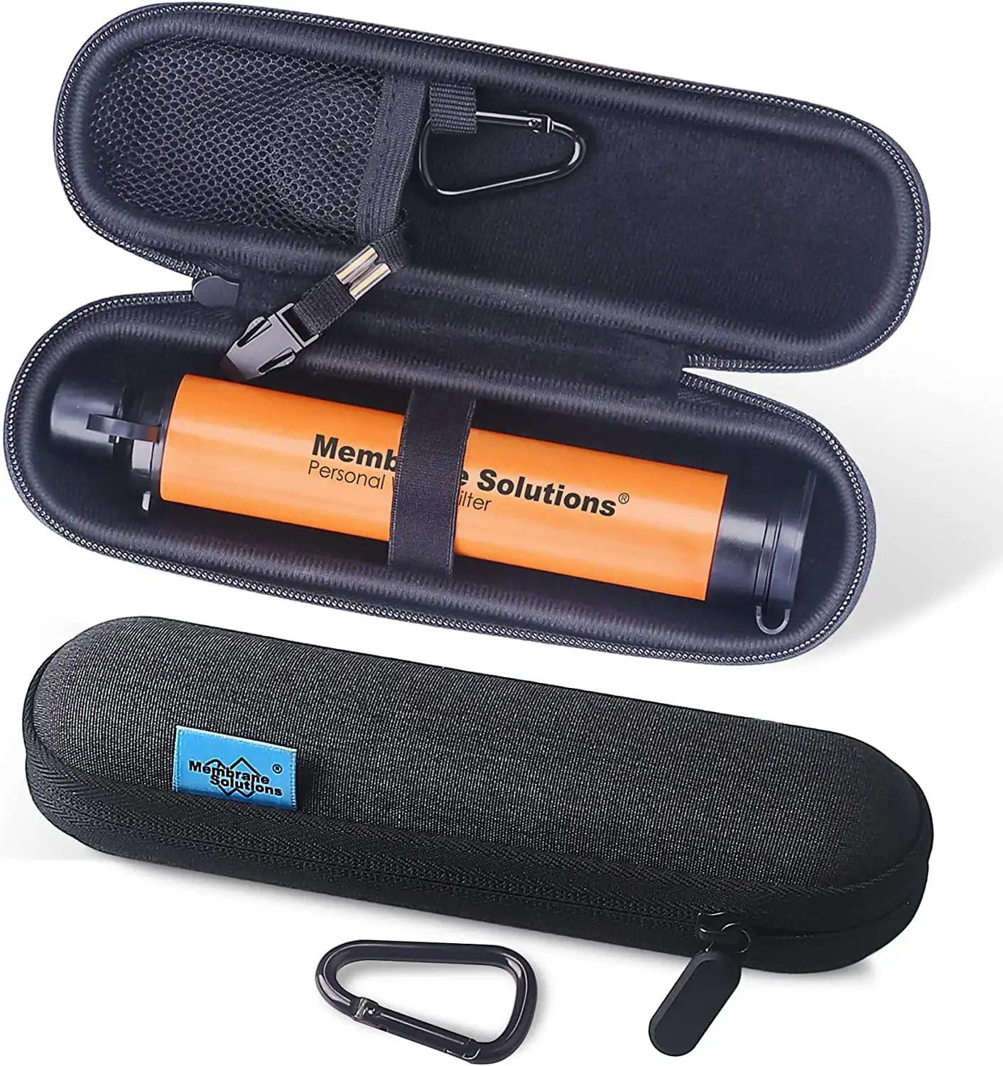 Personal Water Filter with Case Survival Gear for Hiking Camping Emergency Travel
Personal Water Filter with Case Survival Gear for Hiking Camping Emergency Travel