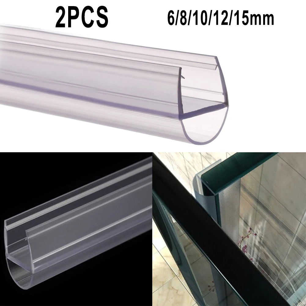 2pcs Bath Shower Screen Door Seal Strip 50cm Rubber Window Glass Door Weatherstrip 6/8/10/12/15mm Bathroom Fixture Accessories
2pcs Bath Shower Screen Door Seal Strip 50cm Rubber Window Glass Door Weatherstrip 6/8/10/12/15mm Bathroom Fixture Accessories
