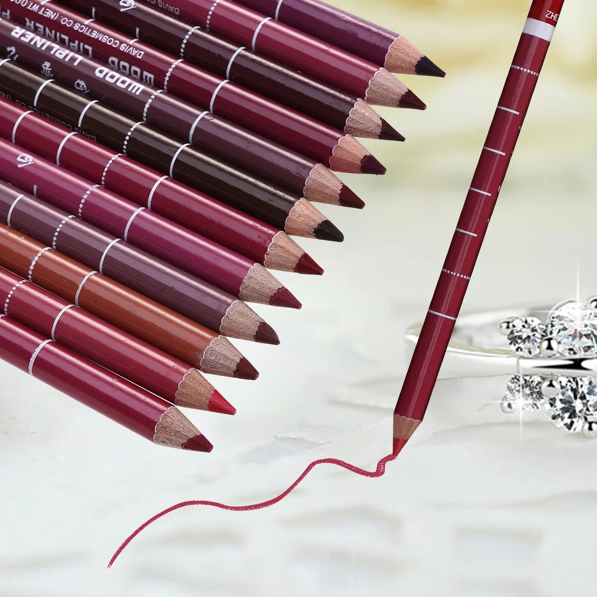12PCS Random Color Professional Easy to Apply Smooth Lip Makeup Set Waterproof Lipliner Lip Liner Pencils for Girls Ladies Women
12PCS Random Color Professional Easy to Apply Smooth Lip Makeup Set Waterproof Lipliner Lip Liner Pencils for Girls Ladies Women