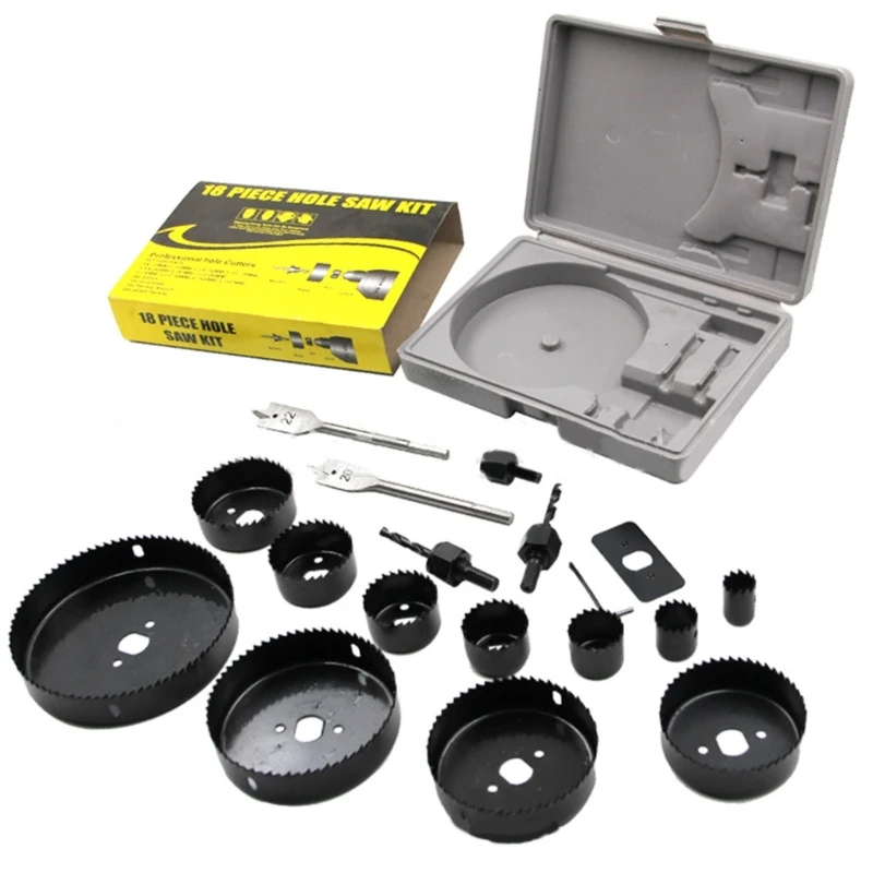 Gypsum Board Plastic Iron Plate Hole Opener Metal Hole Opener Drill Set Multifunctional Woodworking Hole Opener
Gypsum Board Plastic Iron Plate Hole Opener Metal Hole Opener Drill Set Multifunctional Woodworking Hole Opener