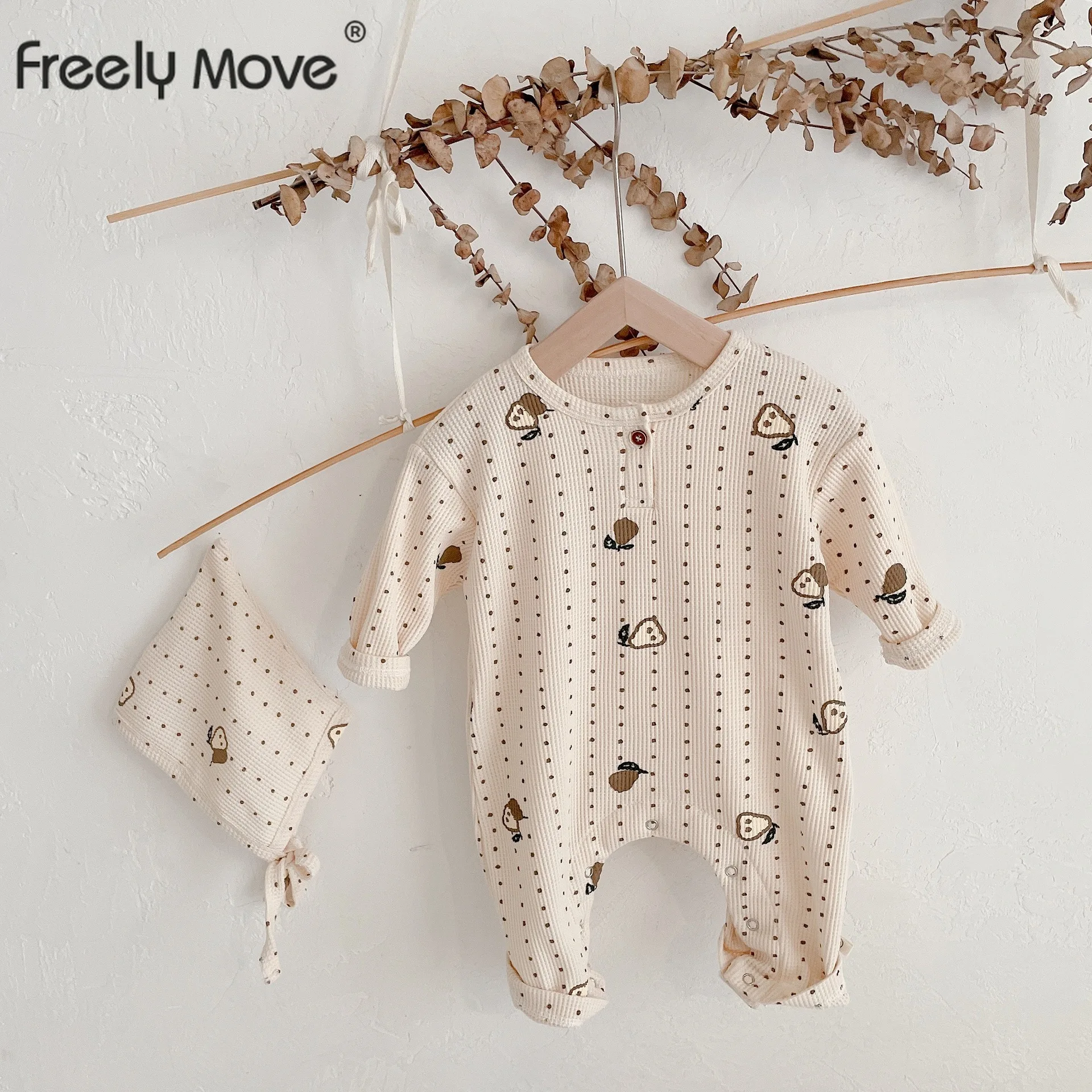 Freely Move Newborn Baby Clothes Spring Long Sleeve Rompers Infant Boys Girls Cartoon Jumpsuit Toddler Pajamas One Piece Outfit
Freely Move Newborn Baby Clothes Spring Long Sleeve Rompers Infant Boys Girls Cartoon Jumpsuit Toddler Pajamas One Piece Outfit