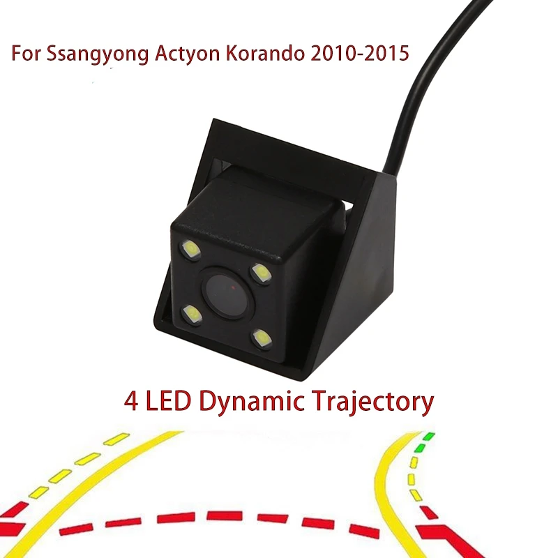 4LED Dynamic Trajectory HD Car Rearview Backup Camera Reverse Parking Camera for Ssangyong Actyon Korando 2010-2015
4LED Dynamic Trajectory HD Car Rearview Backup Camera Reverse Parking Camera for Ssangyong Actyon Korando 2010-2015