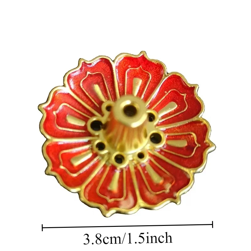 Медный держатель для благовоний лотос 9 отверстий
Медный держатель для благовоний лотос 9 отверстий