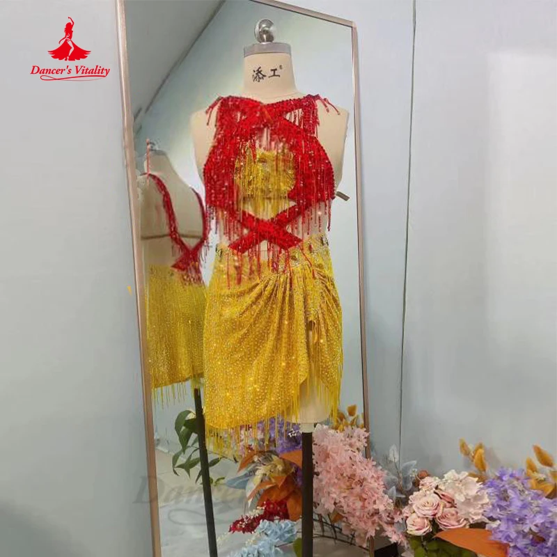 Latin Dance Performance Costumes for Women Rumba Chacha Tango Dancing Wear Outfit Customsized Child Female Latin Dresses
Latin Dance Performance Costumes for Women Rumba Chacha Tango Dancing Wear Outfit Customsized Child Female Latin Dresses