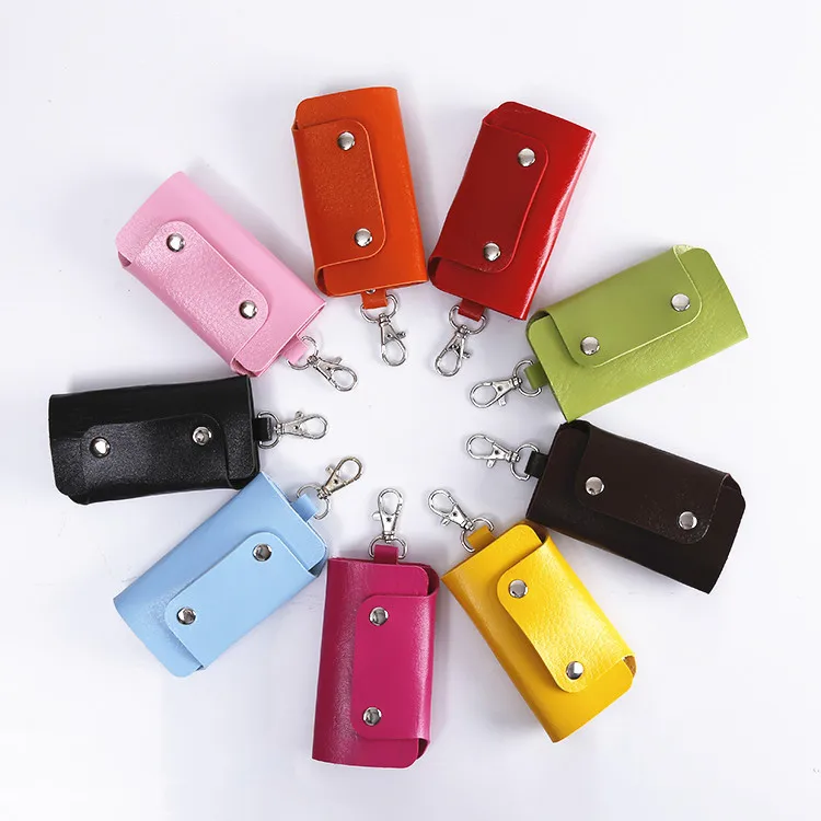 Leather Keychain Men Women Key Holder Organizer Pouch Car Key Wallet Housekeeper Key Case Mini Card Bag Hot
Leather Keychain Men Women Key Holder Organizer Pouch Car Key Wallet Housekeeper Key Case Mini Card Bag Hot