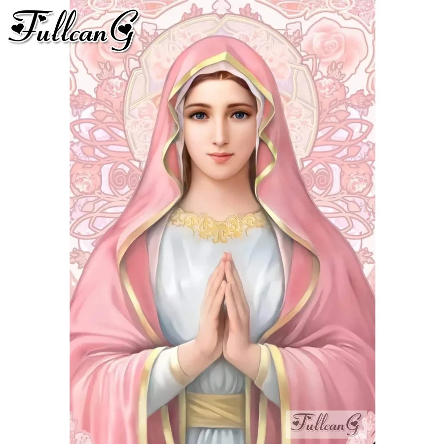 FULLCANG Religious Virgin Mary diamond painting cross stitch new arrival diy 5d rhinestone embroidery mosaic home decor FG1126
FULLCANG Religious Virgin Mary diamond painting cross stitch new arrival diy 5d rhinestone embroidery mosaic home decor FG1126
