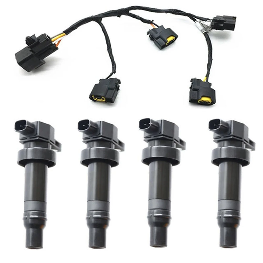 4Pcs 27301-2B010 Ignition Coil with Line for IX35 IX20 I30 Soul Ceed High Performance Coil Assembly
4Pcs 27301-2B010 Ignition Coil with Line for IX35 IX20 I30 Soul Ceed High Performance Coil Assembly