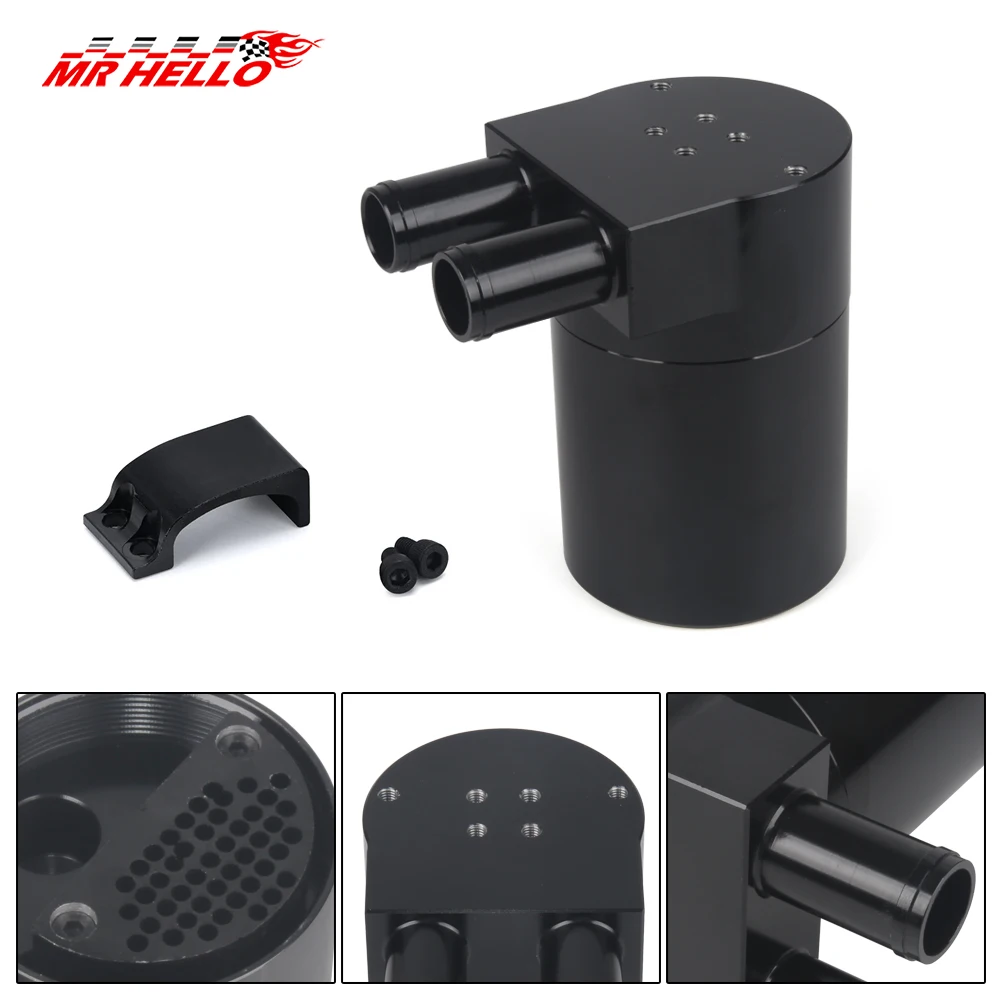 Black Aluminum Alloy Reservior Oil Catch Can Tank for BMW N54 335i 135i E90 E92 E82 2006-2010
Black Aluminum Alloy Reservior Oil Catch Can Tank for BMW N54 335i 135i E90 E92 E82 2006-2010