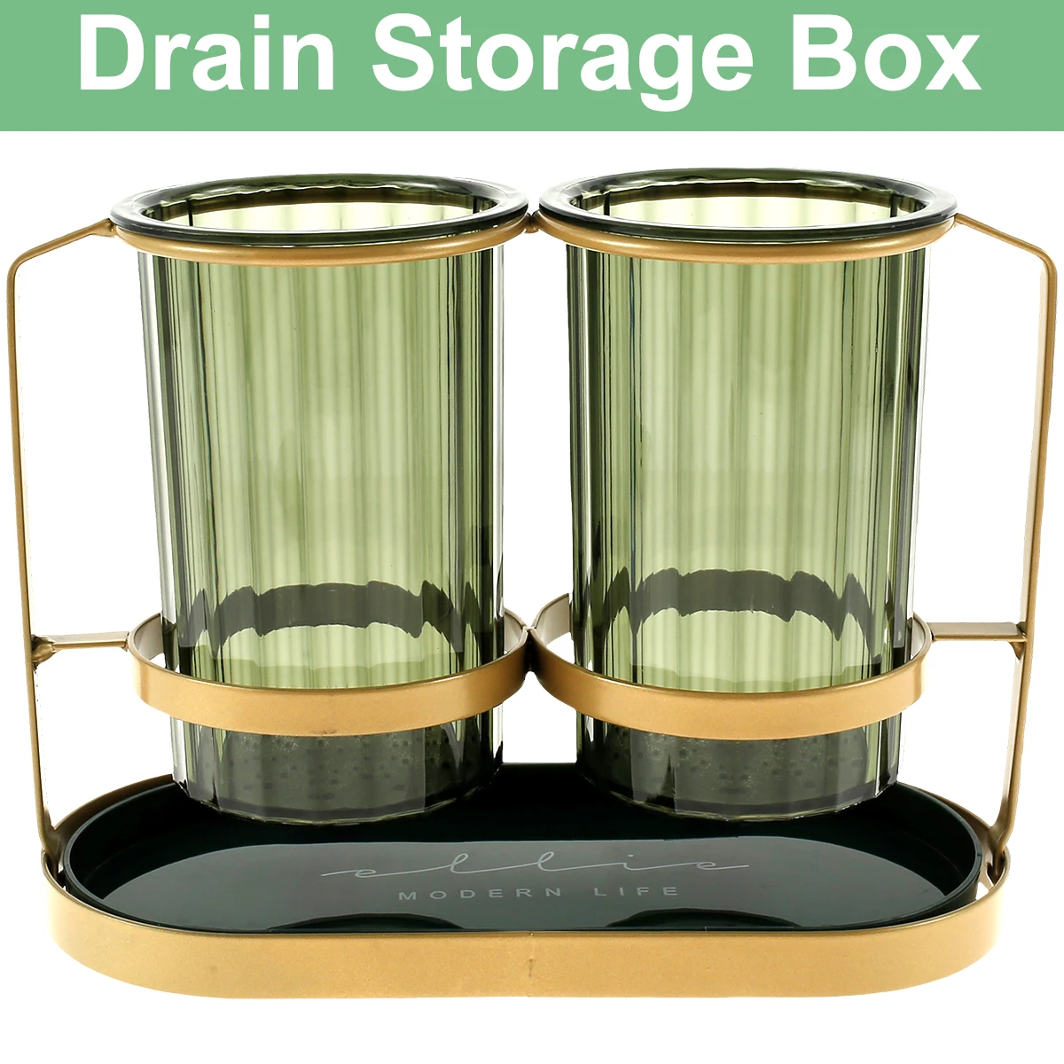 L Toothbrush Holder Set for Bathrooms Drainage Utensil Holder Stylish Tooth Brush Stand Detachable Silverware Drying Rack
L Toothbrush Holder Set for Bathrooms Drainage Utensil Holder Stylish Tooth Brush Stand Detachable Silverware Drying Rack
