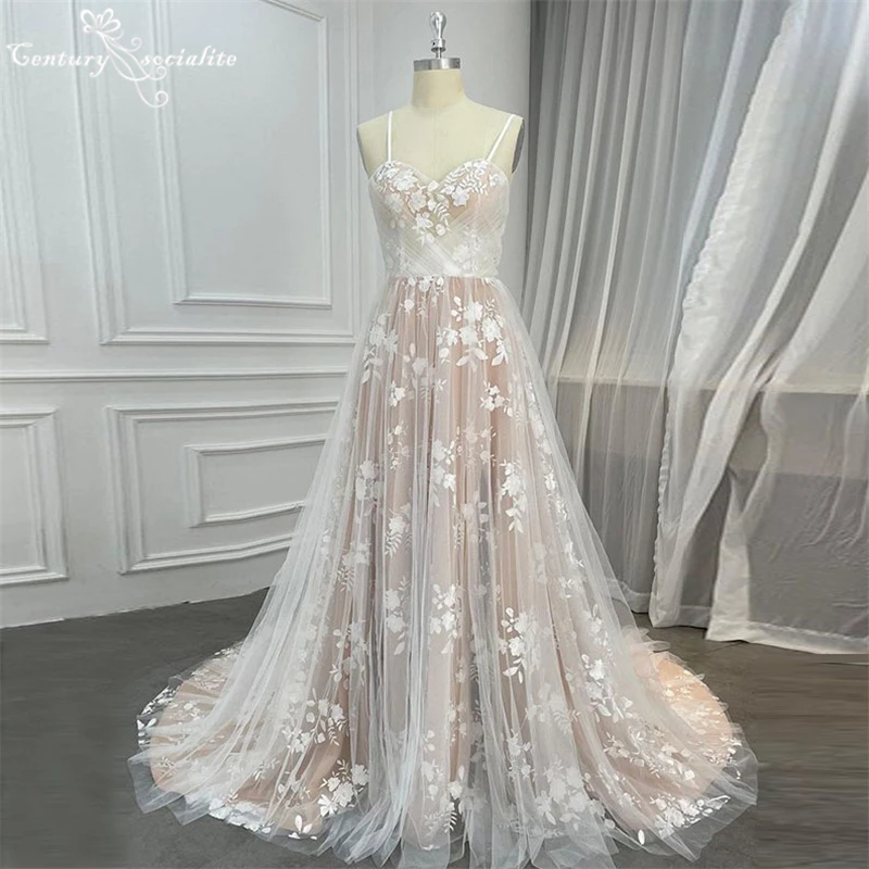 Real Boho Wedding Dresses for Women 2022 Straps Backless A-Line Lace Sexy Bride Dress Beach Bridal Gowns Vestido De Noiva
Real Boho Wedding Dresses for Women 2022 Straps Backless A-Line Lace Sexy Bride Dress Beach Bridal Gowns Vestido De Noiva
