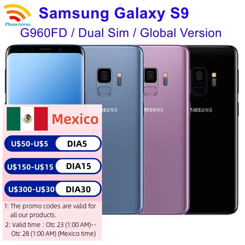 Оригинальный разблокированный сотовый телефон Samsung Galaxy S9 Duos G960FD с двумя Sim-картами ОЗУ 4 Гб ПЗУ 64 Гб Exynos NFC Android 4G LTE
Оригинальный разблокированный сотовый телефон Samsung Galaxy S9 Duos G960FD с двумя Sim-картами ОЗУ 4 Гб ПЗУ 64 Гб Exynos NFC Android 4G LTE