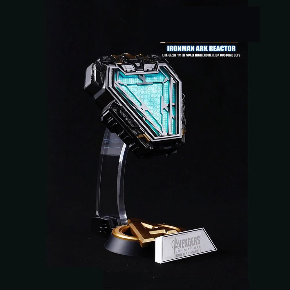 New 1:1 MARVEL AVENGERS Iron Man Mk50 ARC Reactor Tony Stark Heart of Mark Figure LED Light Model Toys Chest Lamp Christmas Gift
New 1:1 MARVEL AVENGERS Iron Man Mk50 ARC Reactor Tony Stark Heart of Mark Figure LED Light Model Toys Chest Lamp Christmas Gift
