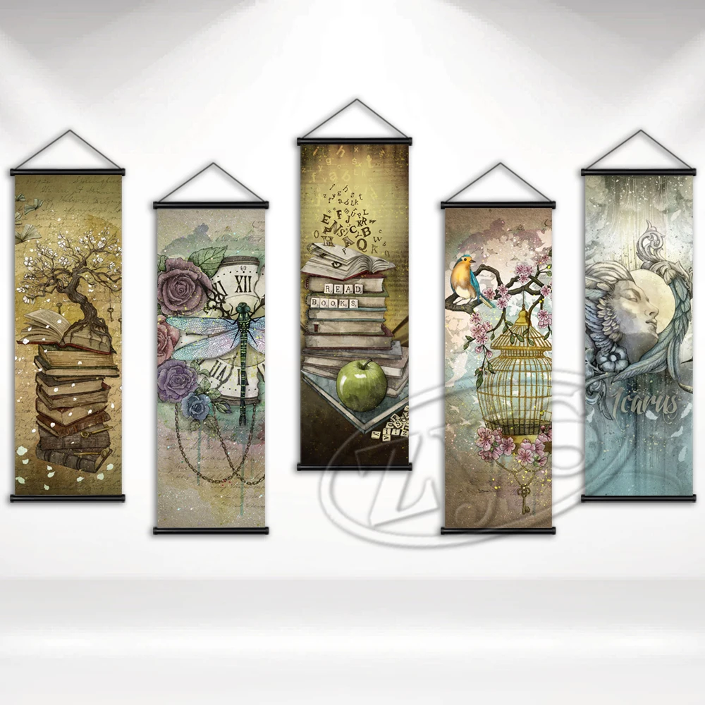 Animal Canvas Paintings Bird Poster Tortoise Wall Book Picture Tree Hanging Scrolls Cuadros Living Room Home Decoration Mural
Animal Canvas Paintings Bird Poster Tortoise Wall Book Picture Tree Hanging Scrolls Cuadros Living Room Home Decoration Mural