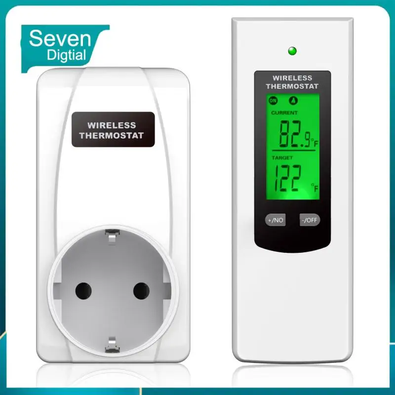 Heating Cooling Mode For Heater Temp Sensor Wireless Thermostat Lcd Display Plug In Thermostat Timer Socket With Remote Control
Heating Cooling Mode For Heater Temp Sensor Wireless Thermostat Lcd Display Plug In Thermostat Timer Socket With Remote Control
