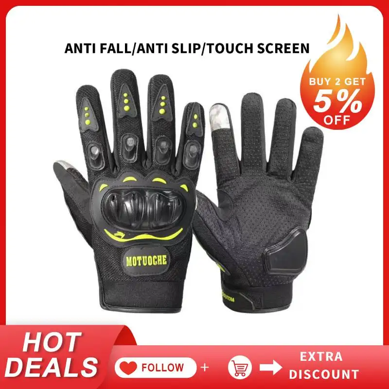 Outdoor Motorcycle Cycling Gloves Men Wear-resistant Anti-slip Sports Protection Riding Breathable Riding Touch Screen Mittens
Outdoor Motorcycle Cycling Gloves Men Wear-resistant Anti-slip Sports Protection Riding Breathable Riding Touch Screen Mittens
