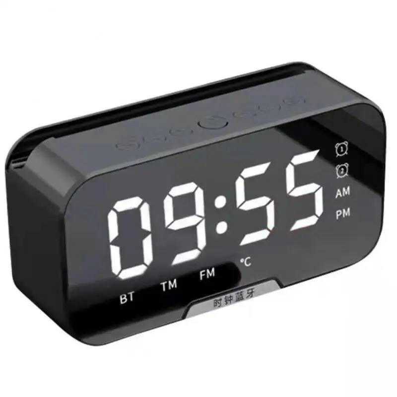 Wireless Fm Radio Mini Hands-free Sound Box Headphone Accessories Card Mirror Alarm Clock Sound Alarm Clock Plastic Speaker
Wireless Fm Radio Mini Hands-free Sound Box Headphone Accessories Card Mirror Alarm Clock Sound Alarm Clock Plastic Speaker