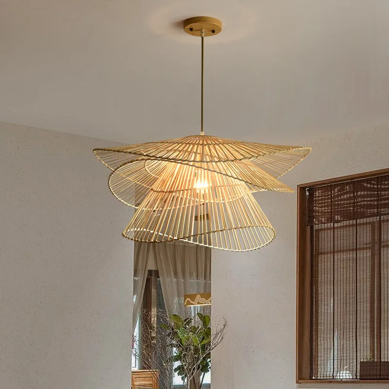 Chandeliers Creative LED Pendant Lights Dinings Rooms Suspension Luminaire Living Home Decor Bamboo Rattan Wicker Lamps Lighting
Chandeliers Creative LED Pendant Lights Dinings Rooms Suspension Luminaire Living Home Decor Bamboo Rattan Wicker Lamps Lighting