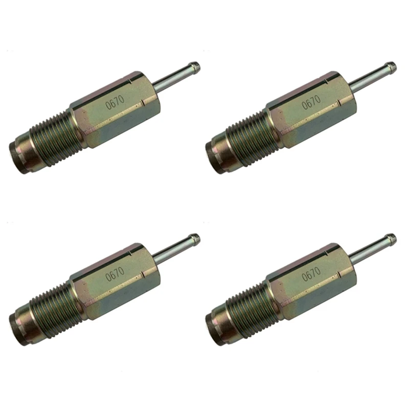 4X Relief Limiter Pressure Valve Common Rail Injectors For TOYOTA VIGO D4D KUN15 4X2 095420-0670
4X Relief Limiter Pressure Valve Common Rail Injectors For TOYOTA VIGO D4D KUN15 4X2 095420-0670