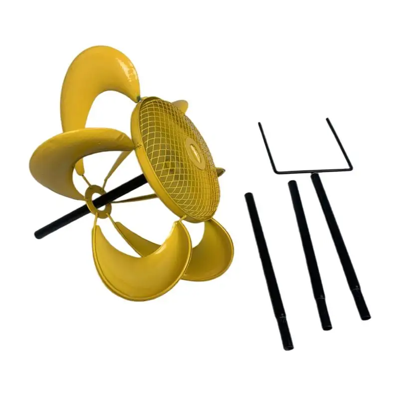Bird Feeder With Flower Shape New Metal Rotatable Windmill Bird Feeder With Flower Shape Outdoor Garden Decoration For Bird Food 
Bird Feeder With Flower Shape New Metal Rotatable Windmill Bird Feeder With Flower Shape Outdoor Garden Decoration For Bird Food