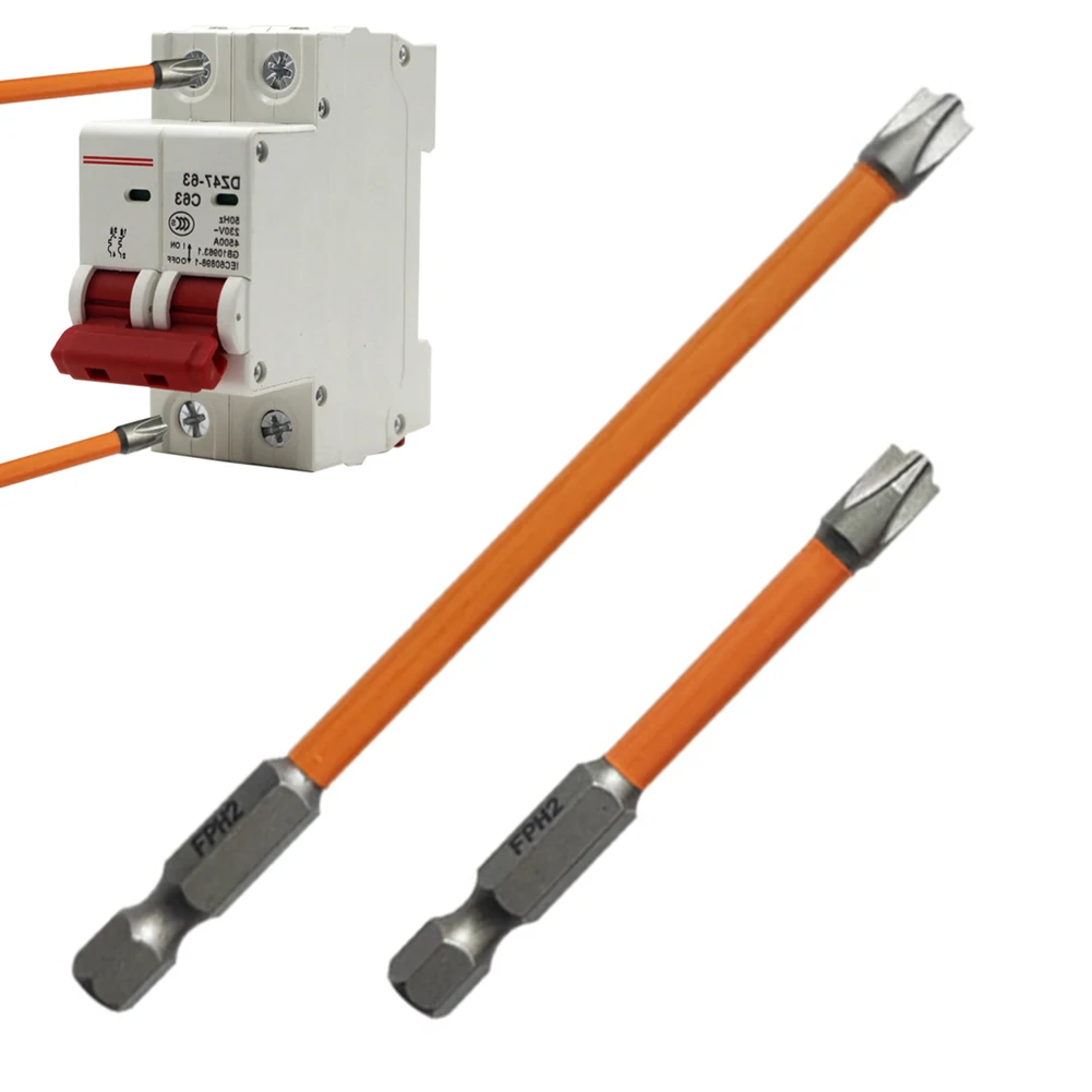 FPH2 Magnetic Special Cross Screwdriver Bit Non Slip Nutdrivers Batch Head For Socket Switch Electrician Hand Tool 65/110mm
FPH2 Magnetic Special Cross Screwdriver Bit Non Slip Nutdrivers Batch Head For Socket Switch Electrician Hand Tool 65/110mm