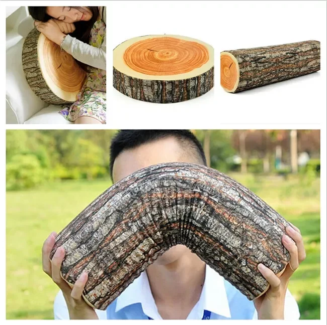 New Stump Shaped Decorative Pillows Cute Round Woods Grain Soft Plush Chair Seat Cushion Pillow Home Car Decor
New Stump Shaped Decorative Pillows Cute Round Woods Grain Soft Plush Chair Seat Cushion Pillow Home Car Decor