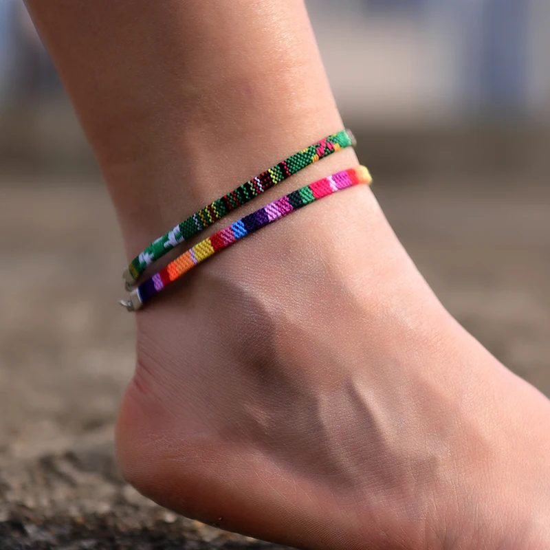 Exquisite Bohemian Anklets for Men Women Handmade Zircon Friendship Beach Barefoot Bracelet on the Leg Chain Boho Foot Jewelry
Exquisite Bohemian Anklets for Men Women Handmade Zircon Friendship Beach Barefoot Bracelet on the Leg Chain Boho Foot Jewelry
