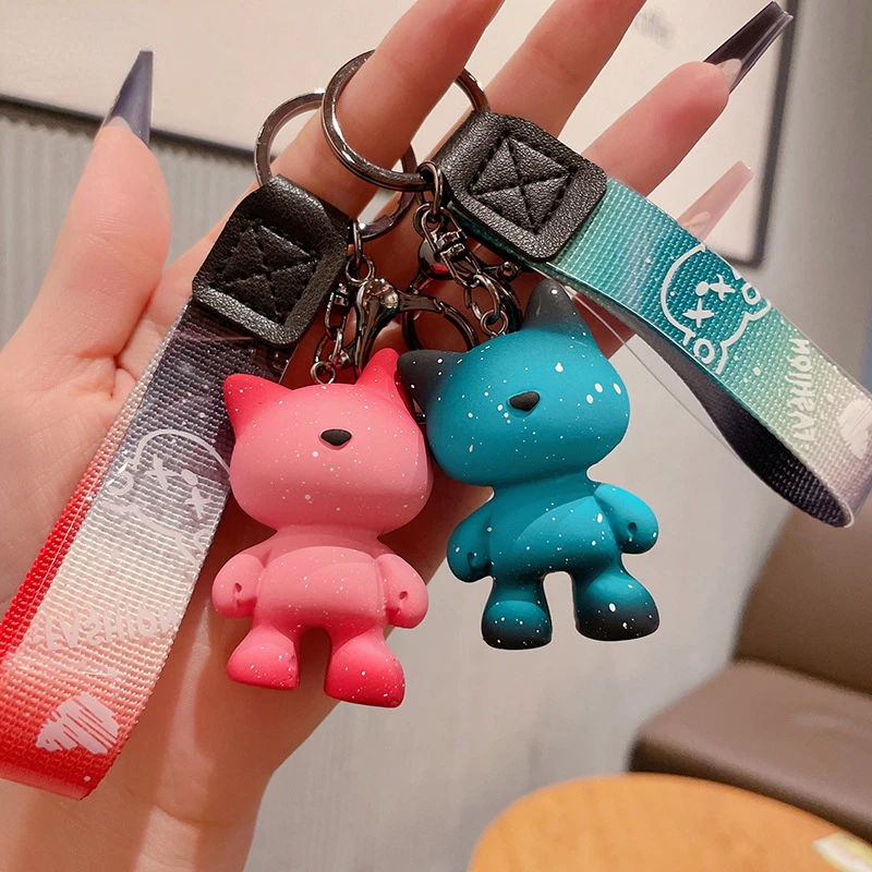 Creative Resin Doll Star Keychain Lovely Exquisite Car Key Chain Bag Pendant Small Gifts Wholesale Key Ring
Creative Resin Doll Star Keychain Lovely Exquisite Car Key Chain Bag Pendant Small Gifts Wholesale Key Ring
