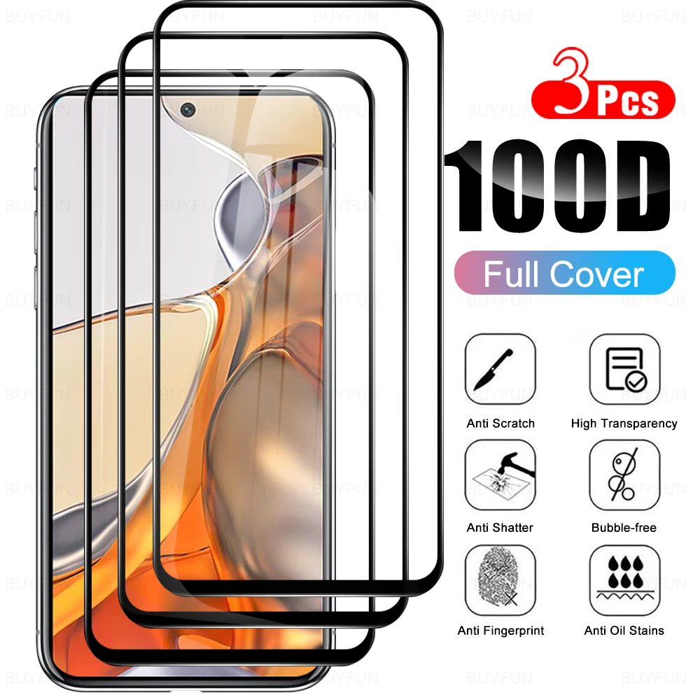 Защитная пленка 100D с защитой от царапин для Xiaomi 11T Pro, полное покрытие, закаленное стекло для Xiaomi Mi 11 lite 5G NE, защита экрана, 3 шт.
Защитная пленка 100D с защитой от царапин для Xiaomi 11T Pro, полное покрытие, закаленное стекло для Xiaomi Mi 11 lite 5G NE, защита экрана, 3 шт.